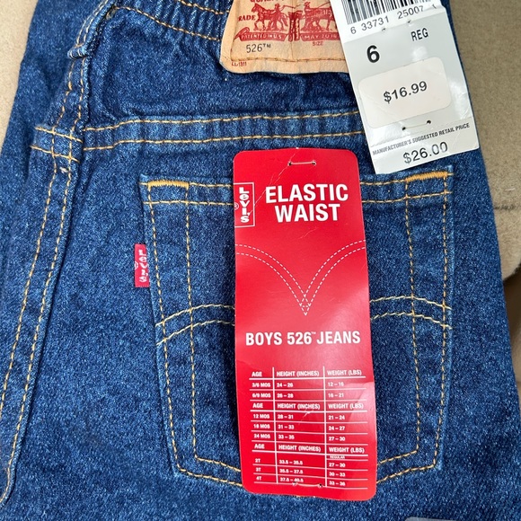 Boys size6 Levi’s - Picture 5 of 5